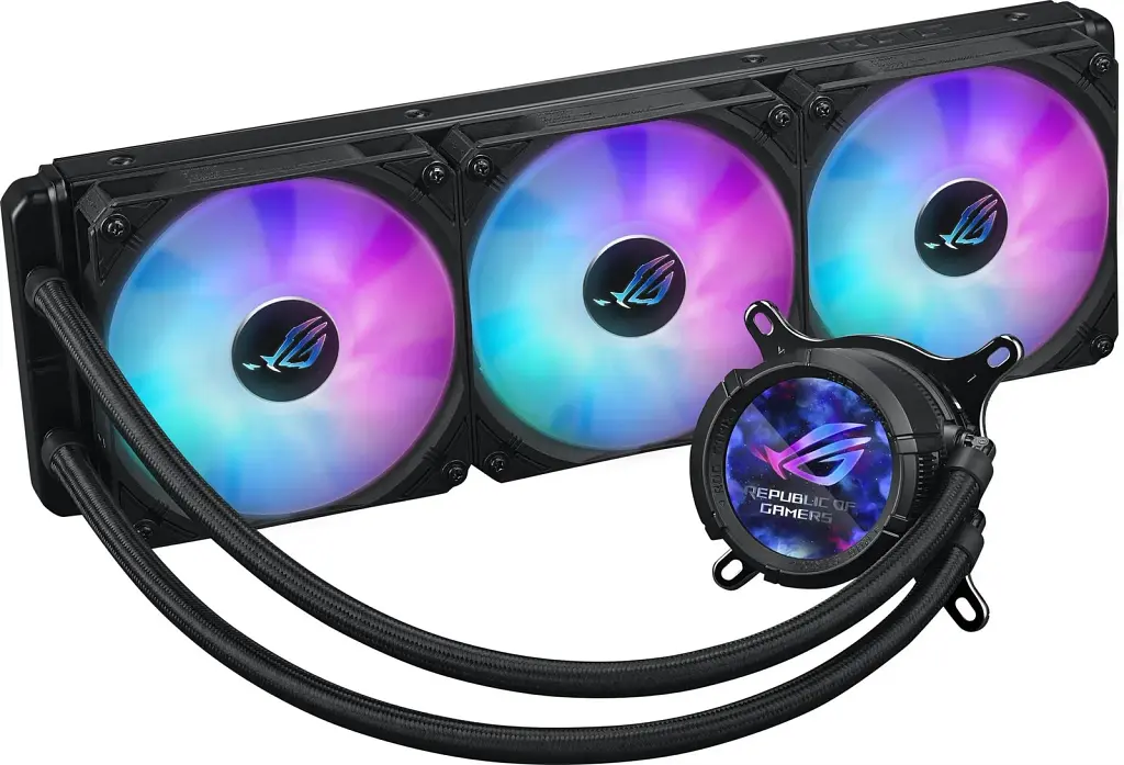 Система рідинного охолодження ASUS ROG Strix LC III 360 ARGB LCD (90RC00W1-M0UAY0) - фото 2