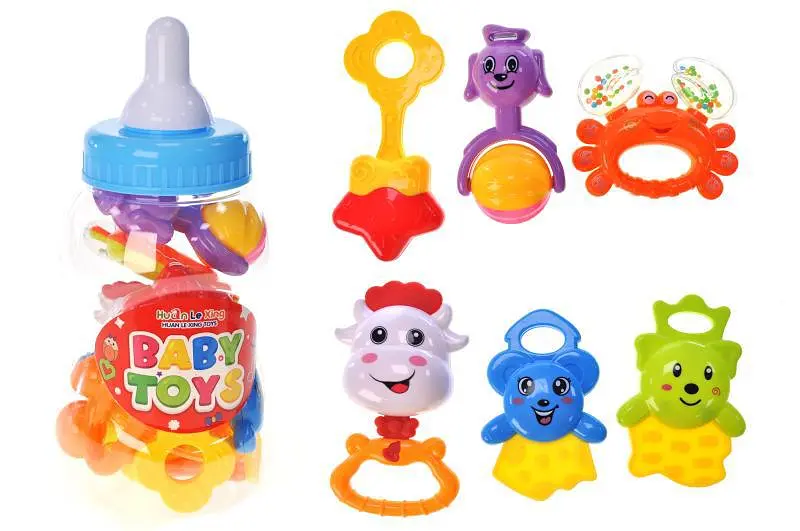 Набір брязкальця 997-63C в колбі р.29x14x14 см YG Toys