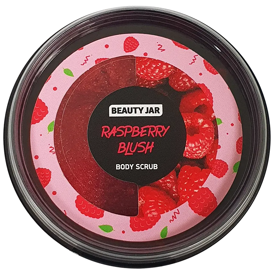 Скраб для тіла Малинові Рум'яна Beauty Jar 200 г - фото 2