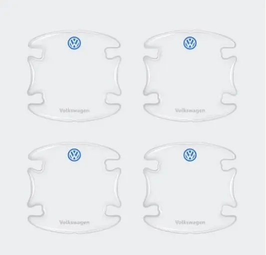 Комплект захисних плівок Нано під ручки авто Volkswagen 4 шт. - фото 2