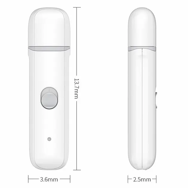 Тример для кігтів Xiaomi Pawbby Electric Pet Nail Grinder (MG-NG001A) - фото 8
