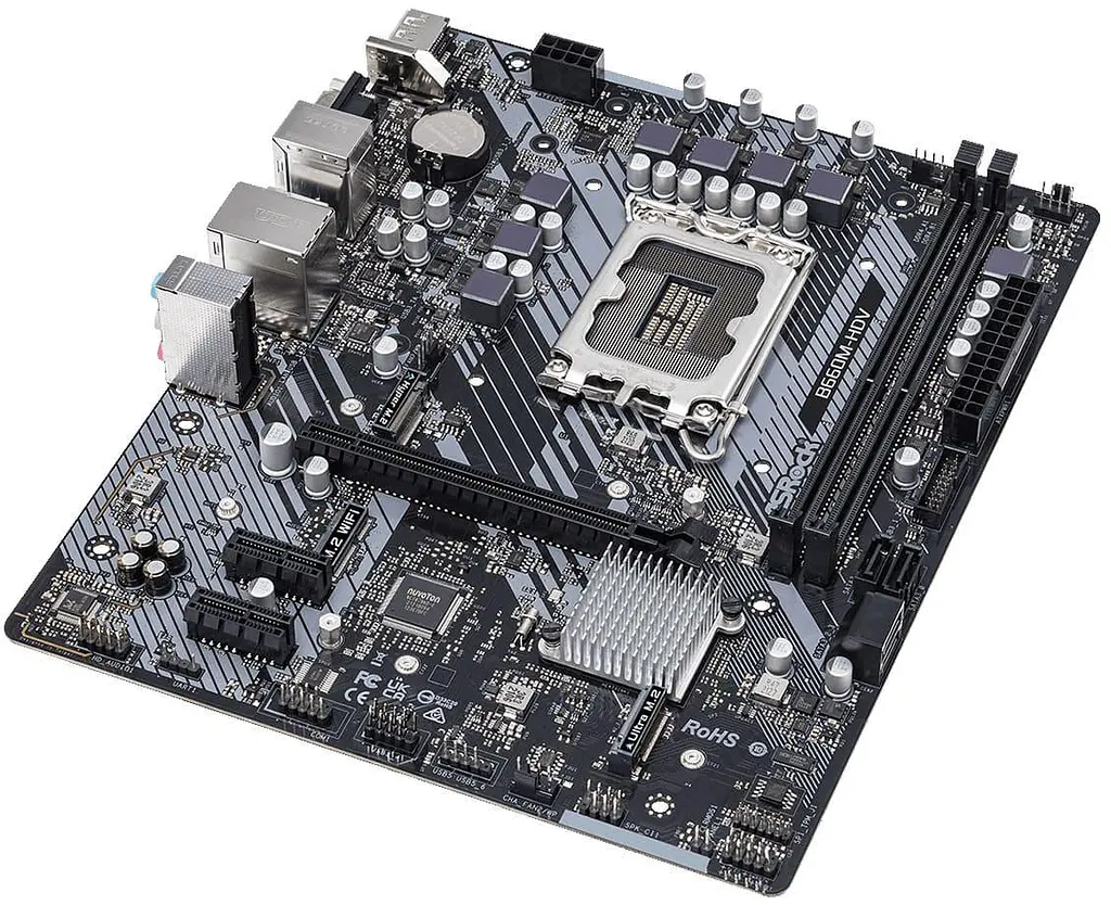 Материнська плата AsRock B660M-HDV (B660M-HDV) (Socket 1700, Intel B660, Micro-ATX) Б/в - фото 3