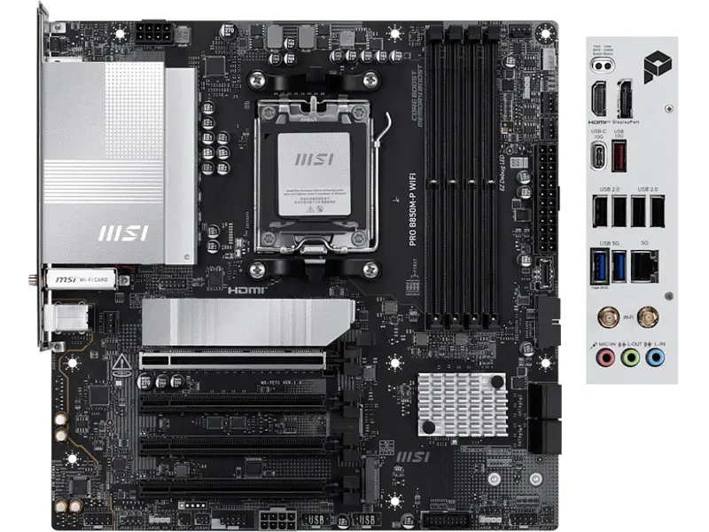 Материнская плата MSI PRO B850M-P WIFI