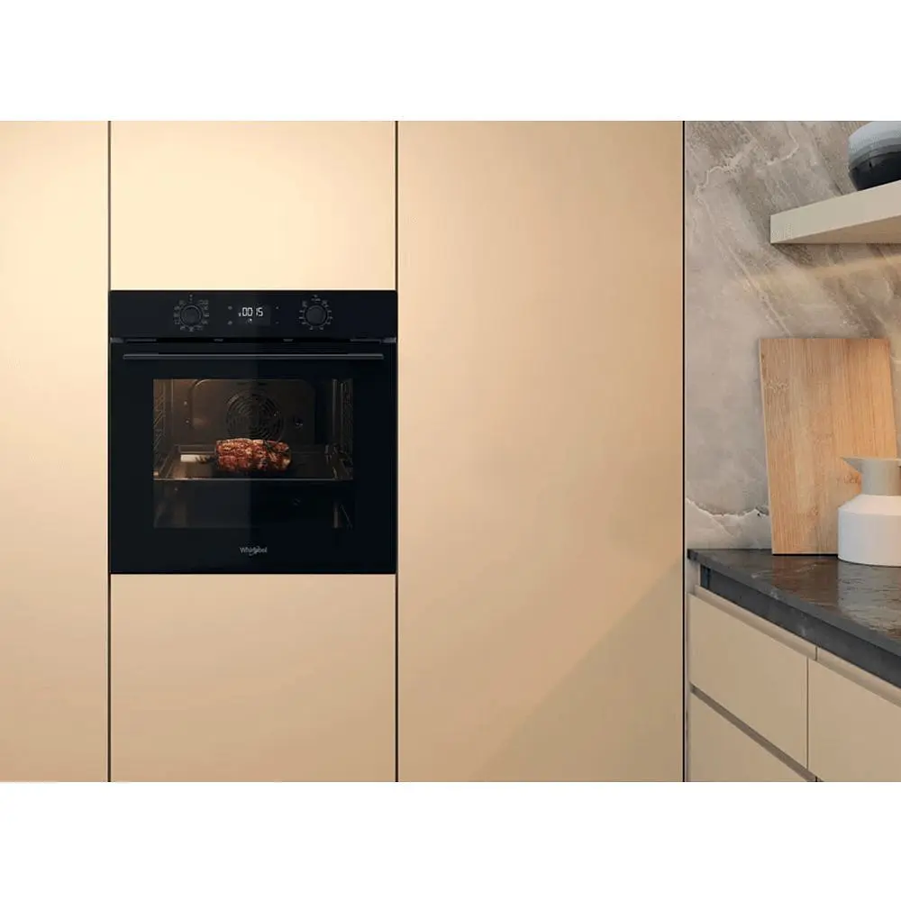 Духовой шкаф Whirlpool с системой очистки Smart Clean OMK58HU1B - фото 10