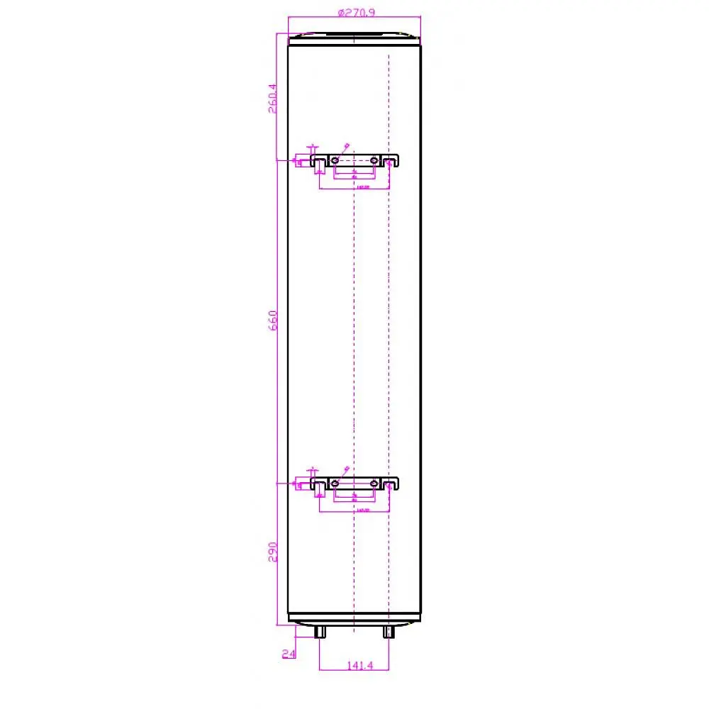 Бойлер електричний накопичувальний Willer IV50R ultra - фото 3