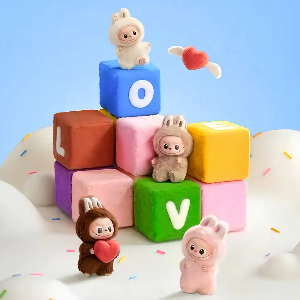 Брелок UFT Labubu POP MART Pin for Love Series Blind Box (UFTPinForLove1) - фото 5