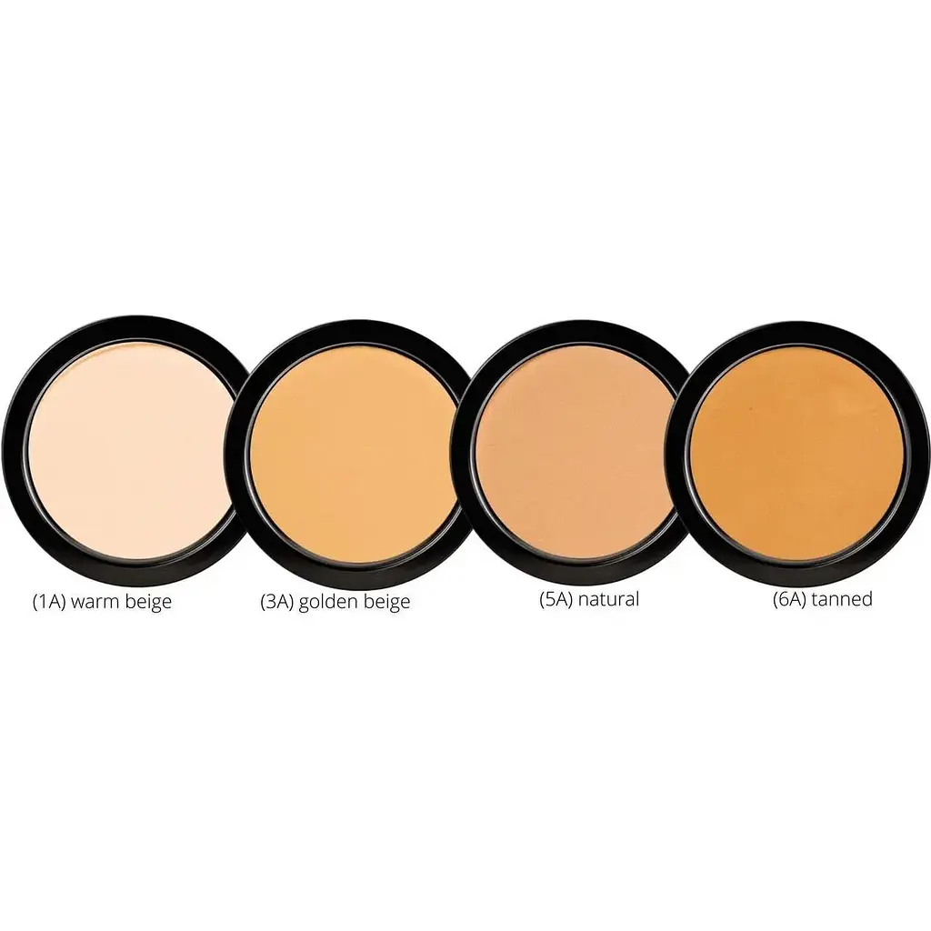 Пудра компактная Paese Semi-transparent Matte Powder матирующая полупрозрачная тон 1A (Warm Beige) 9 г - фото 5
