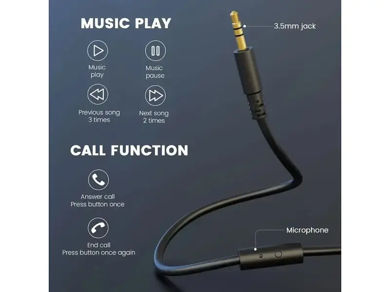 Навушники з мікрофоном OneOdio Studio Hifi Black - фото 6
