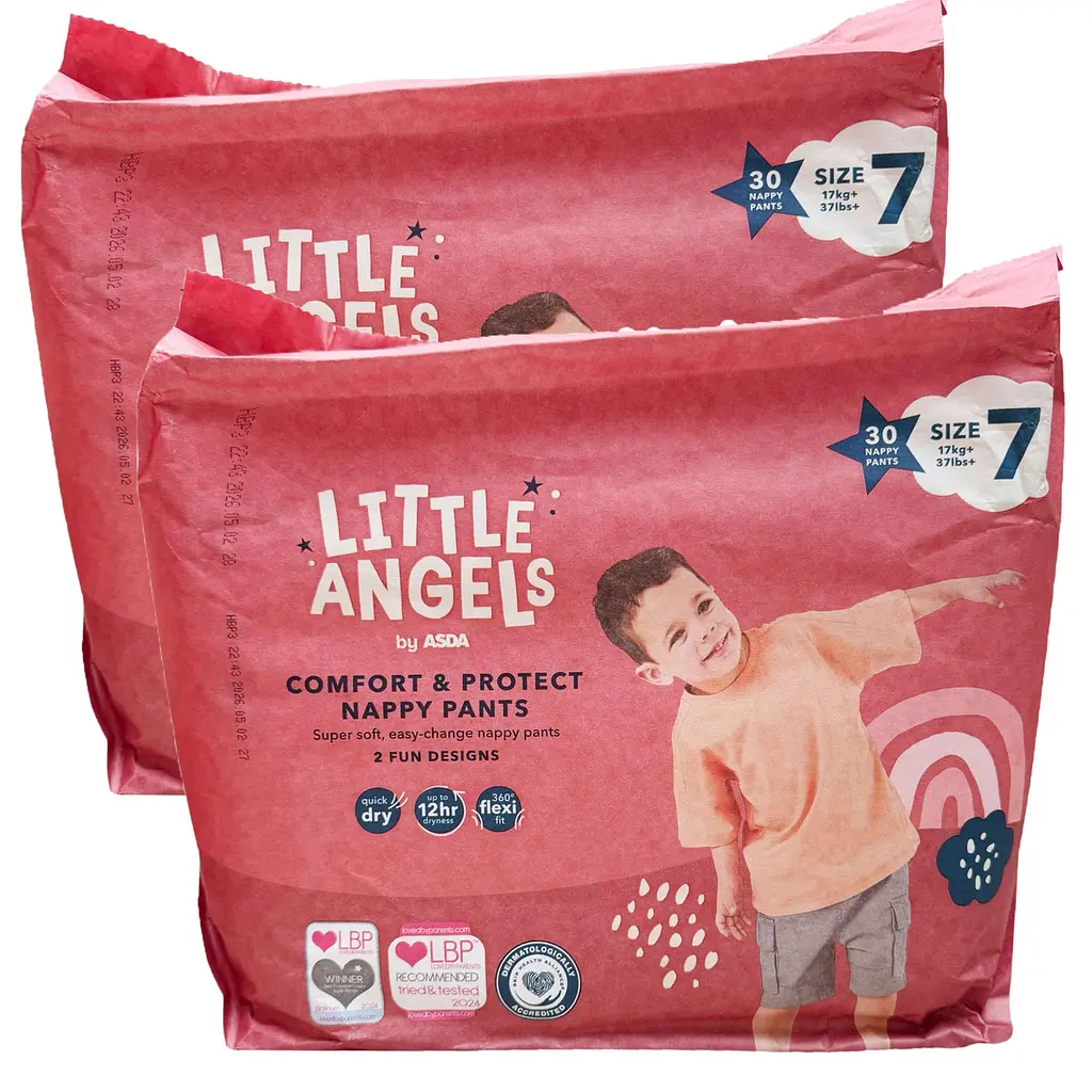Підгузки-трусики Little Angels Comfort & Protect 7 (17+ кг), 60 шт
