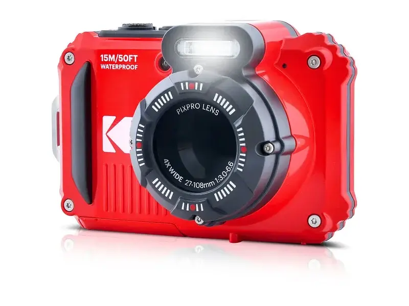 Фотокамера Kodak PixPro WPZ2 Red - фото 2