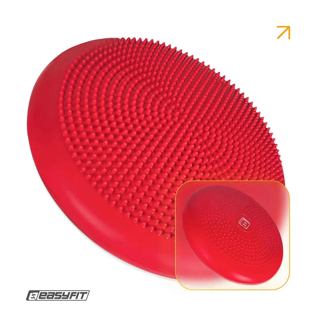 Балансувальна масажна подушка EasyFit Червоний (EF-1840-R) - фото 4