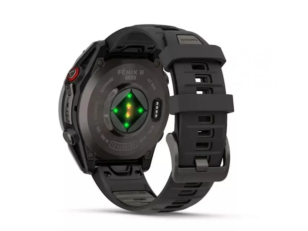 Смарт-годинник Garmin Fenix 8 Pro 47 mm AMOLED Titanium with Graphite/Black (010-03198-10/11) - фото 3
