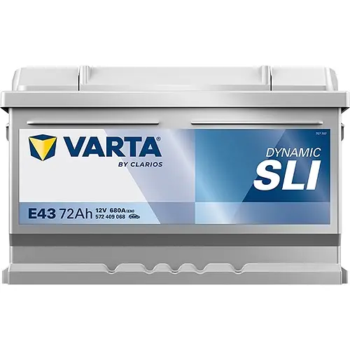 Акумулятор Varta Dynamic SLI 12В 72Аг 680А (EN) R+ (572409068) - фото 3