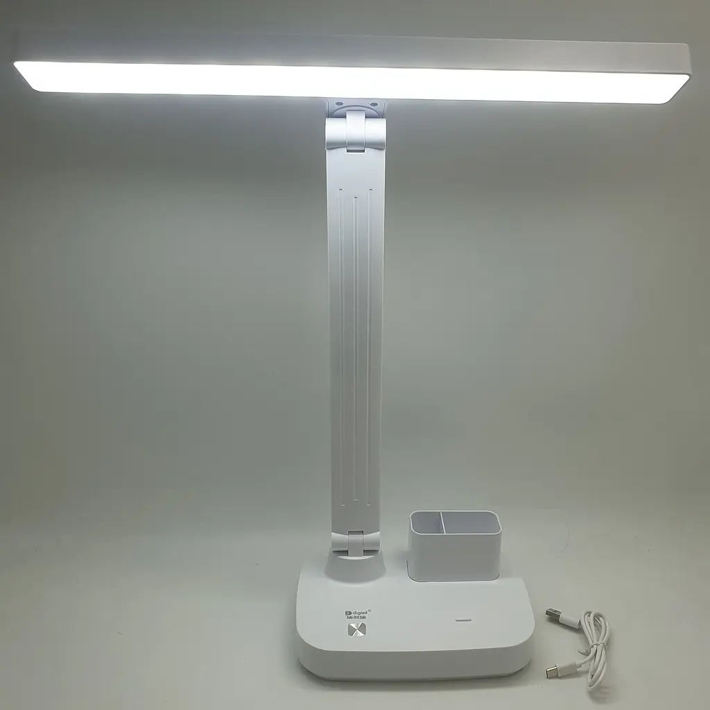 Настільна LED-лампа 45 см сенсорна світлодіодна 5 W акумуляторна (знімні 2 × 18650 6000 mAh) 3000–6000 K Digad 1963 - фото 3