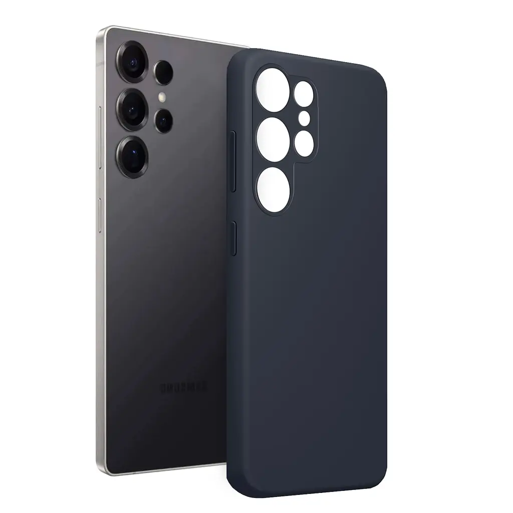 Чохол MAKE Samsung S25 Ultra Silicone Black - фото 4