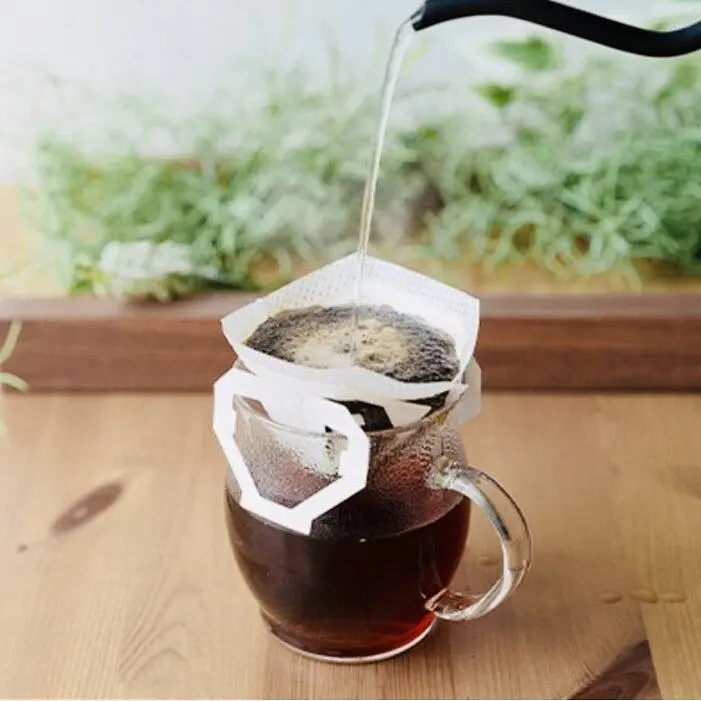 Дрип пакеты из целлюлозы Semi Drip Bags, 50 шт для заваривания кофе и чая - фото 6