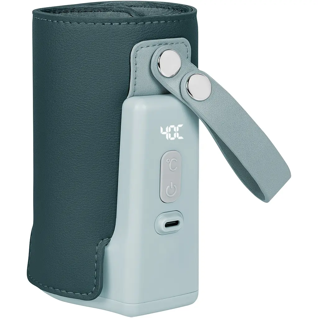 Підігрівач пляшечок Lionelo ThermUp Go Plus Green Graphite (LOC-THERMUP GO PLUS GREEN GRAPHITE)