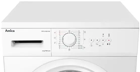 Стиральная машина Amica PPF 61002 EW автоматическая - фото 2