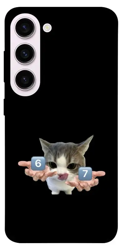 Чохол Demsky Six Seven cat для Samsung Galaxy S23+