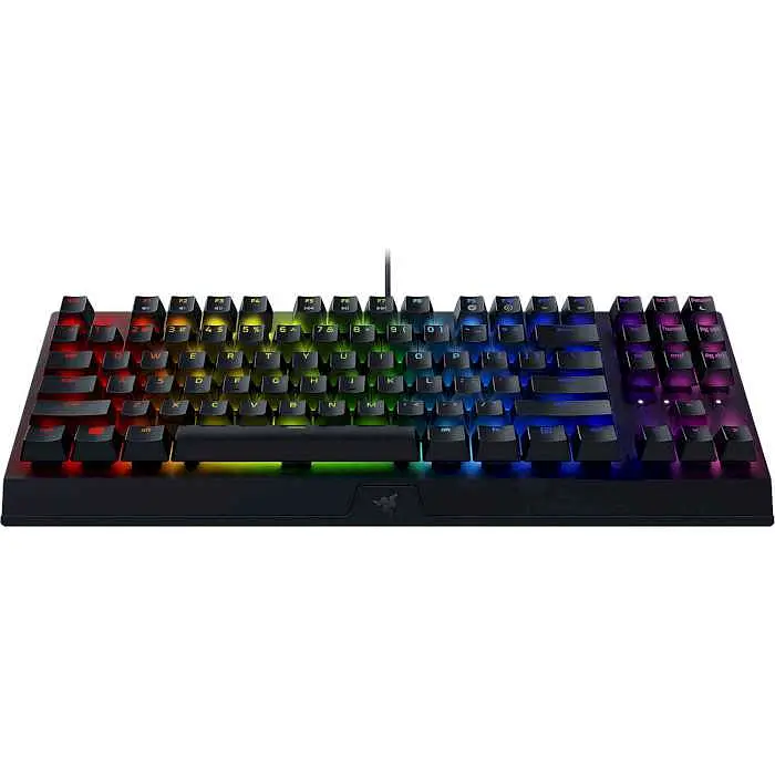 Клавиатура Razer BlackWidow V3 TKL RGB Green USB Black (RZ03-03490700-R3R1) - фото 2