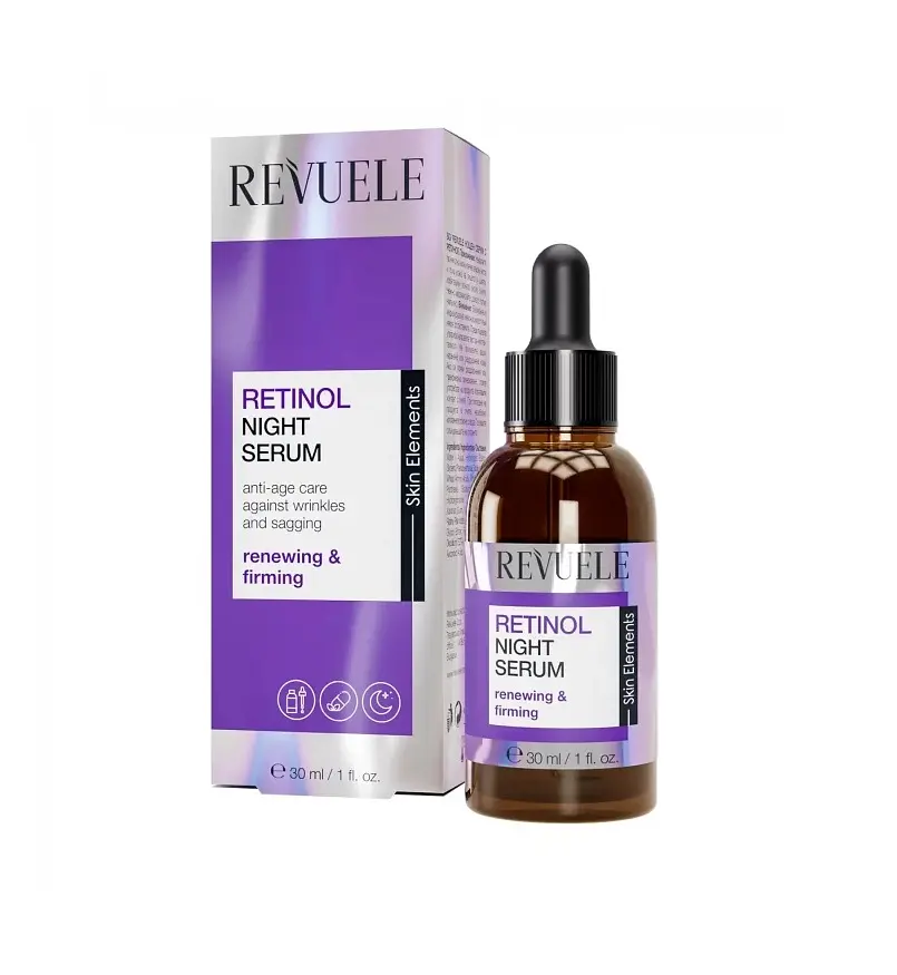 Зволожуюча сироватка для обличчя Нічна Retinol Revuele 30 мл - фото 2