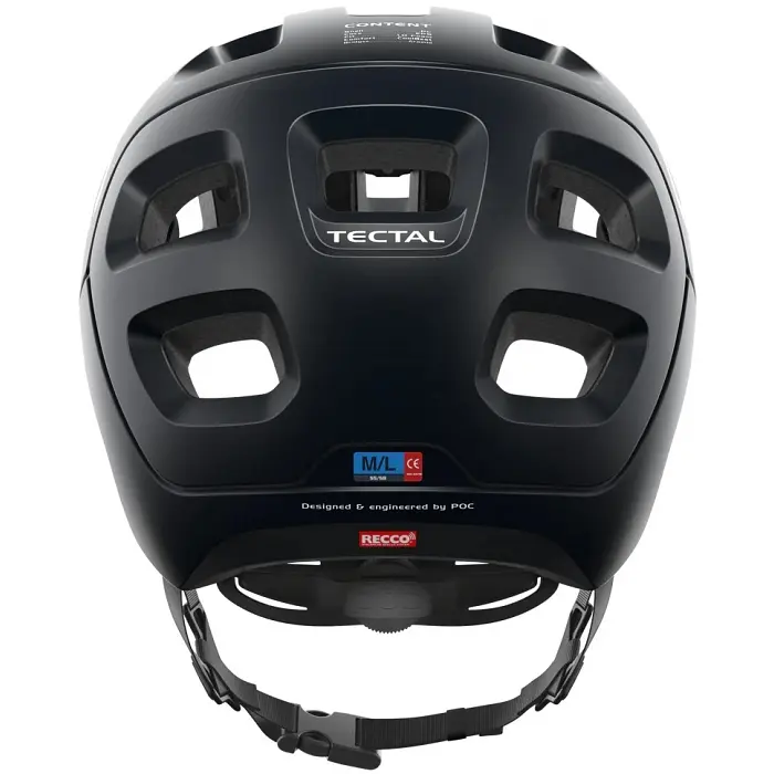 Велошлем Poc Tectal Black Matt M (1033-PC 105171037MED1) - фото 4