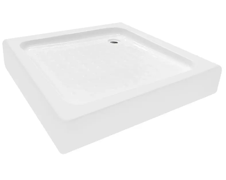 Набір Lidz Душова кабіна Wawel SC80x80.SAT.LOW.GR, квадратна, скло тоноване 4 мм + Душовий піддон Kapielka ST80x80x14 - фото 9