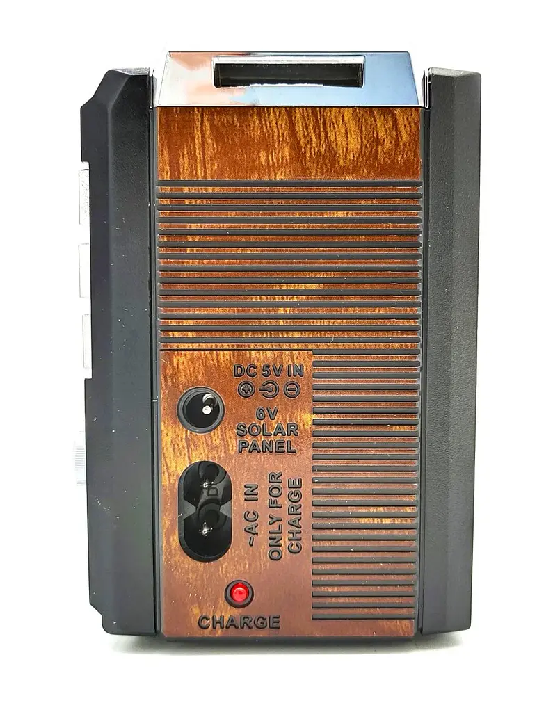 Радіо з ліхтариком/USB/SD/акумулятором Golon RX-381/2 аналогове USB/SD Коричневий (1920775263) - фото 6