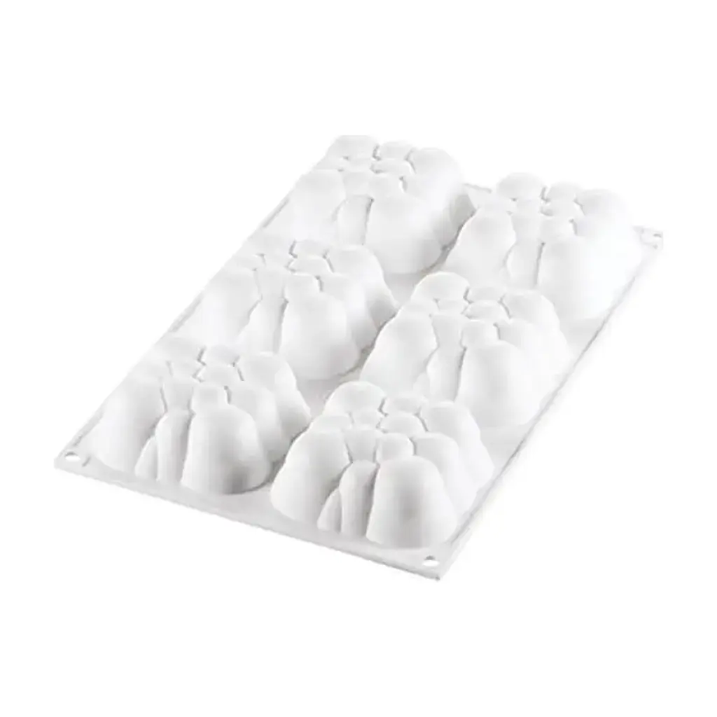 Форма для випікання Silikomart Cloude 71 x 71 h 34 mm (CLOUD 120)