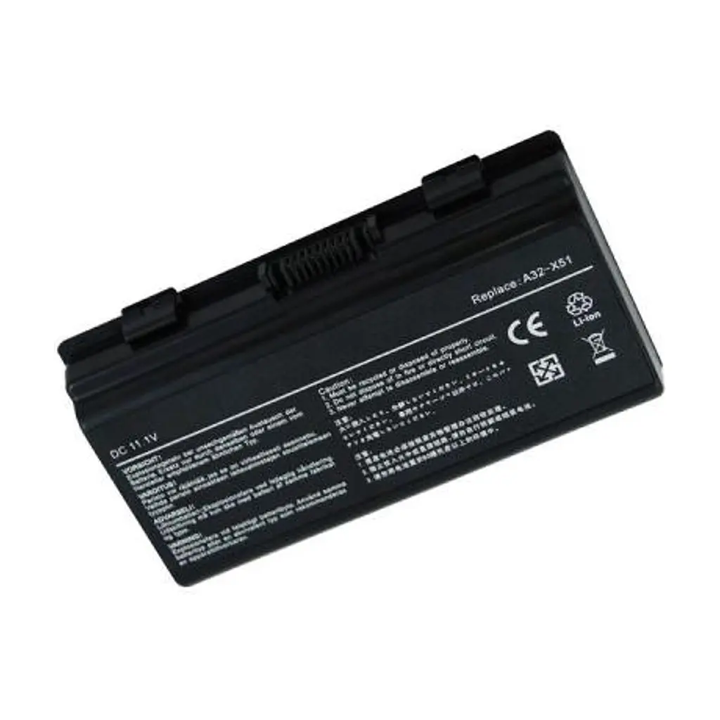 Акумулятор до ноутбука ASUS X51H (A32-T12, AS5151LH) 11.1V 5200mAh PowerPlant (NB00000011)