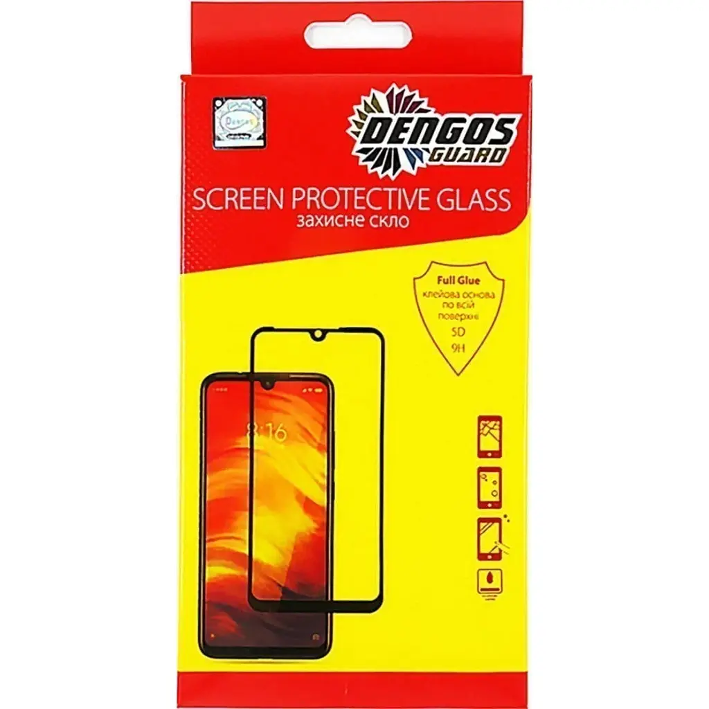 Скло захисне Dengos Full Glue Xiaomi Redmi A7 Pro Black (TGFG-447)