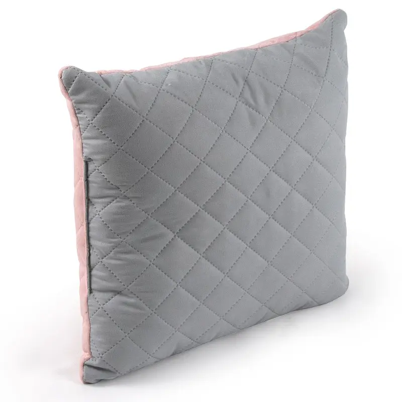 Подушка декоративная Руно Pink and Grey ромб 40 х 40 см (311.55 Pink and Grey ромб) - фото 3