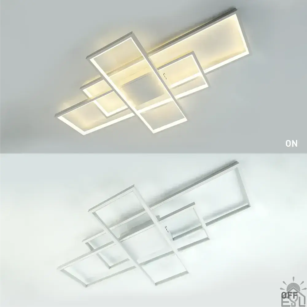 Керована світлодіодна люстра SVEN 123W 3S SMART 900x500x80-WHITE-220-IP20 ESLLSE - фото 4