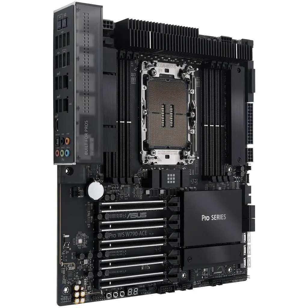 Серверна материнська плата ASUS PRO WS W790-ACE s4677 W790 8xDDR5 M.2 CEB (90MB1C70-M0EAY0) - фото 3