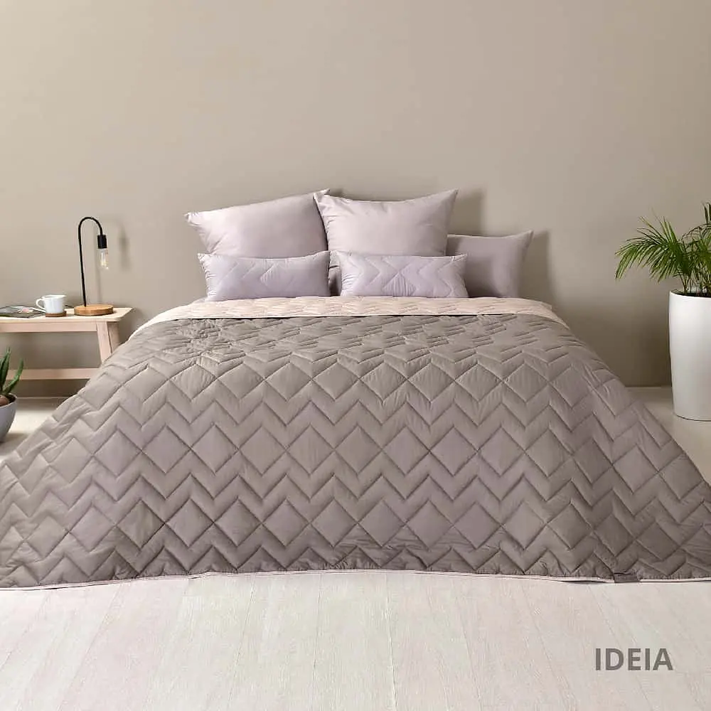 Покривало Ideia 220х240 IZZI сірий (8-34586x004)