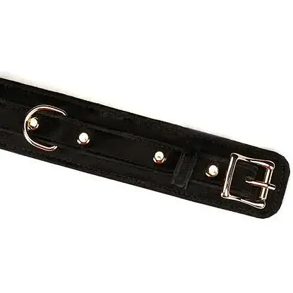 Ошейник с поводком Liebe Seele Boudoir Amor Collar With Leash Black - фото 5