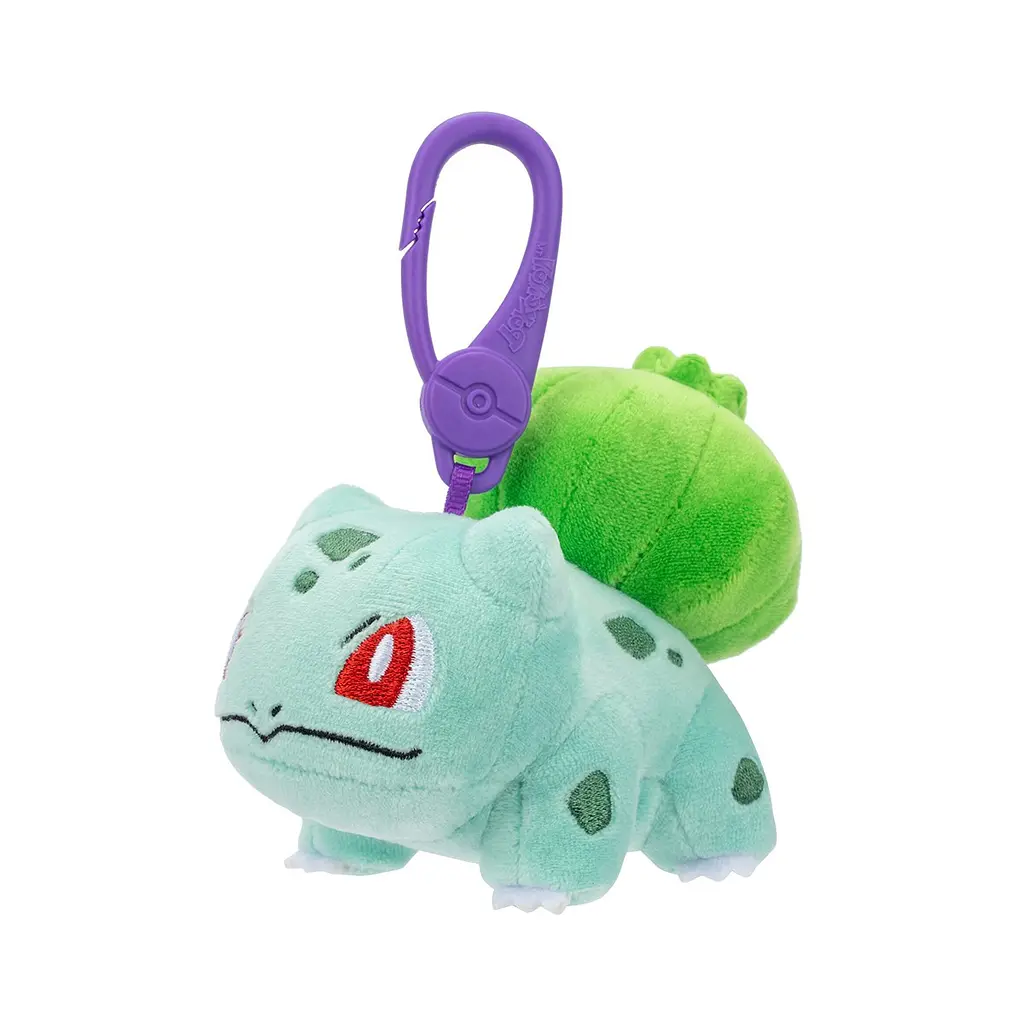 Мягкая игрушка Jazwares на клипсе Pokemon – Бульбазавр W11