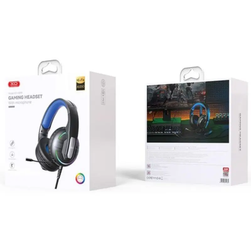 Провідна гарнітура XO GE09 Gaming Wired Headphones Black - фото 2