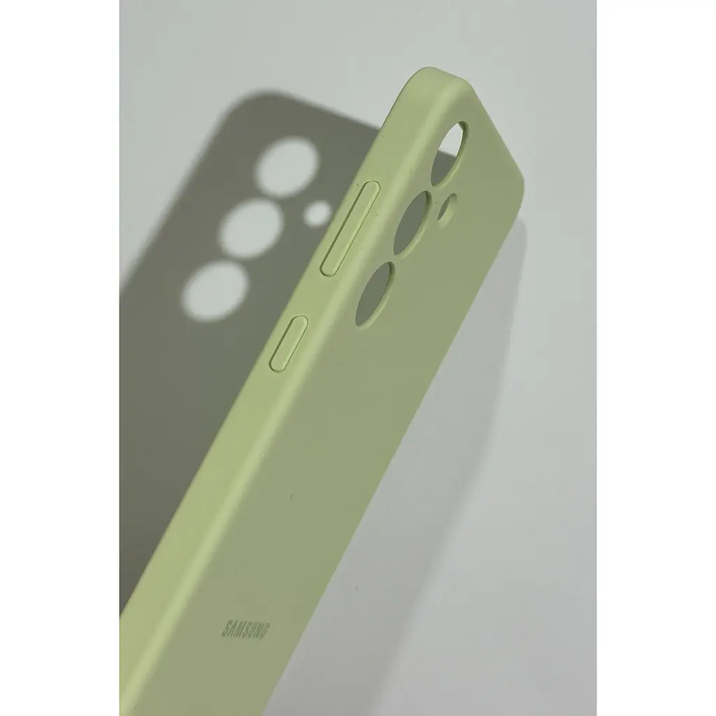 Оригінальний протиударний силіконовий чохол Samsung Silicone Case для Samsung Galaxy S24 Light Green EF-PS921TGEGWW - фото 2