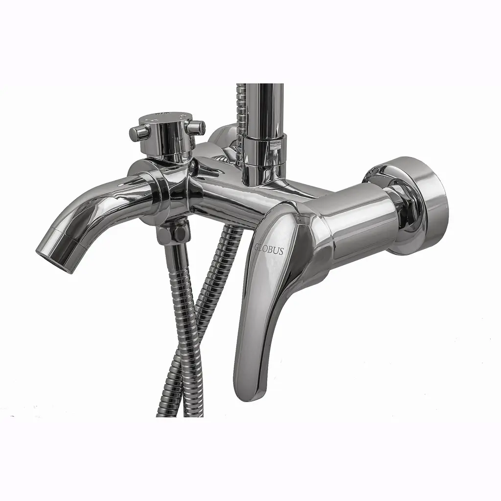 Душова система Globus Lux GLSO-0001, Хром - фото 4