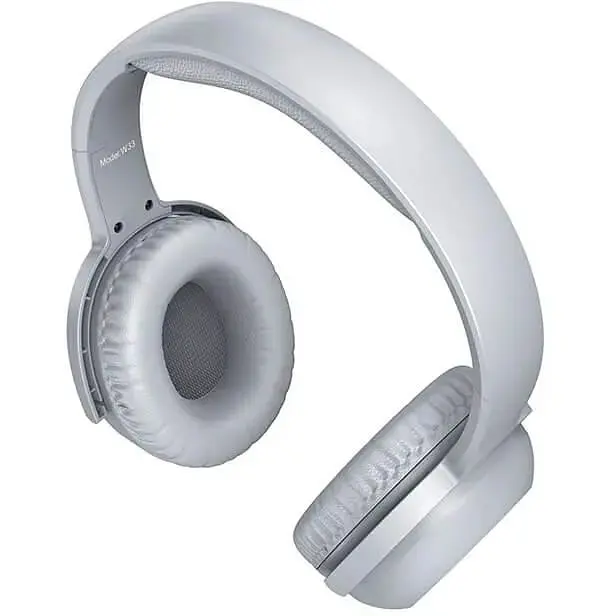 Наушники беспроводные Hoco W33 Art sount до 15 часов серебристые 2 в 1 блютуз и 3.5мм - фото 2