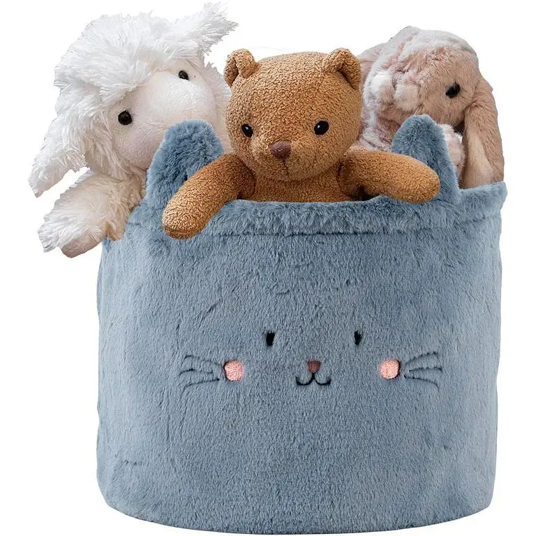 Корзина для хранения Kite Cute Cat 30х25 см плюшевая (K24-3100M-2) - фото 3