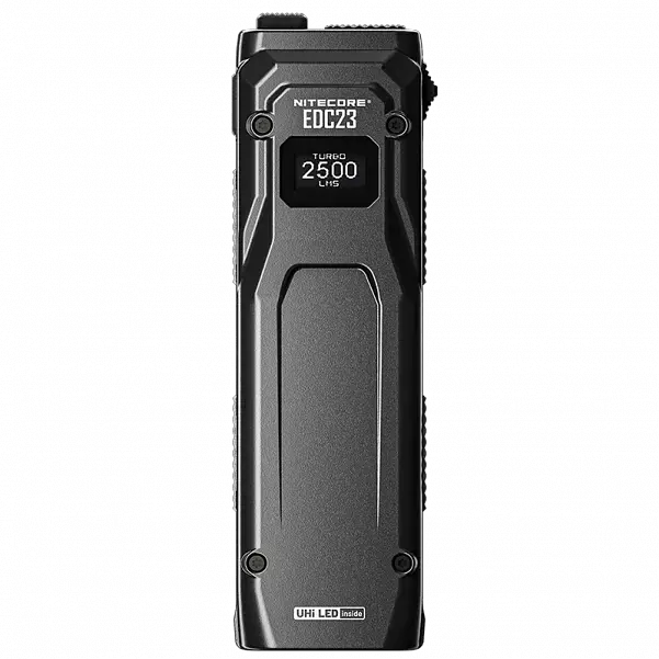 Мощный ручной фонарь Nitecore EDC23 2500лм USB-C (6 режимов) Черный - фото 3