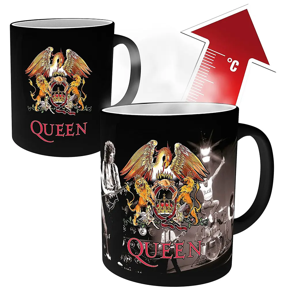 Чашка хамелеон QUEEN Crest Герб групы 320 мл
