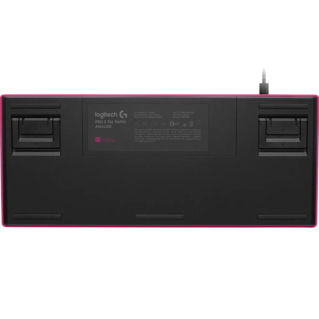 Клавiатура Logitech G PRO X TKL Rapid Magenta (920-013253) - фото 5