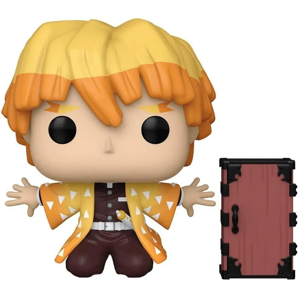 Фигурка Funko Pop Клинок рассекающий демонов Зеницу Demon Slayer Zenitsu 10 см DS Z 1488 - фото 2