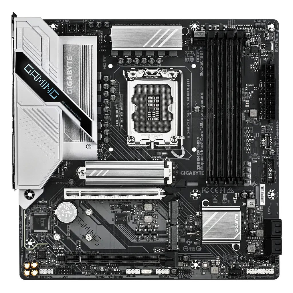 Материнська плата Gigabyte Z890M Gaming X LGA 1851 (Z890M GAMING X)