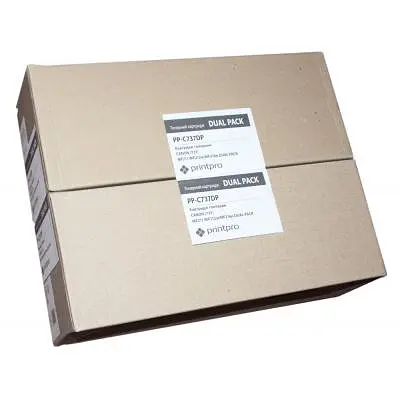 Картридж PrintPro CANON 737 MF211/MF212w/MF216n DUAL PACK (PP-C737DP) - фото 2