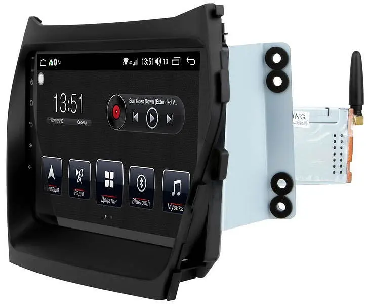 Автомагнітола штатна 9 Android 10.1 XPRO для Hyundai Santa Fe 2012-2014 / IX45 2013-2017 (MER-14149_6215) - фото 15