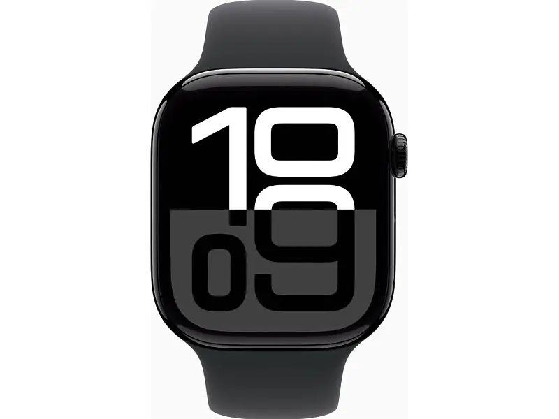 Смарт-годинник Apple Watch Series 10 GPS + Cellular 46mm Jet Black Alu. Case w. Black Sport Band - XL (MX133+MXM53) - фото 2